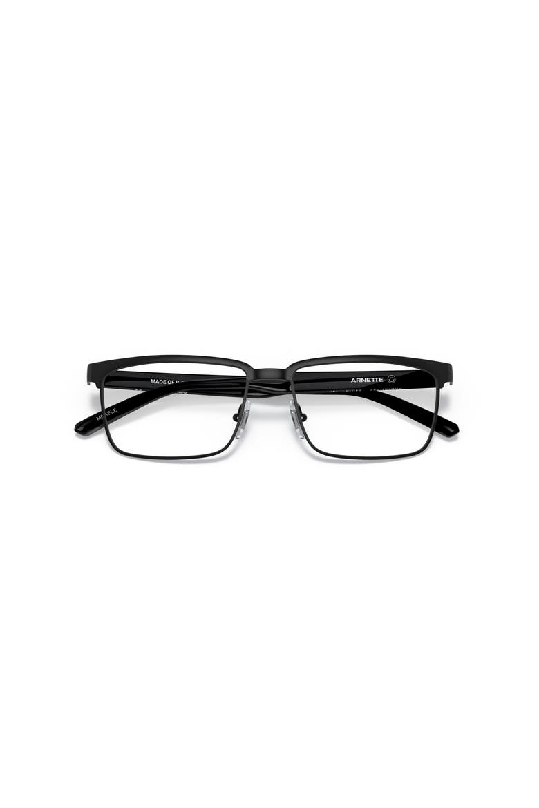 54mm Rectangle optical glasses, Alternate, color, Black