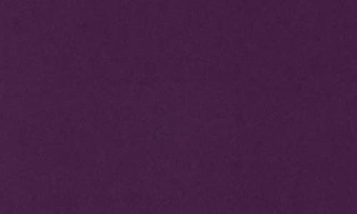 Susana Monaco Deep V Long Sleeve Faux Wrap Dress In Purple