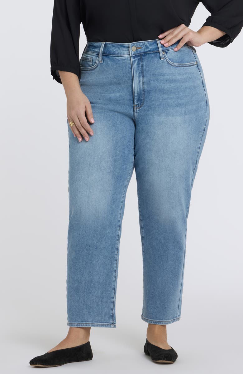 NYDJ Kasey Ankle Stovepipe Jeans, Main, color, Mist Springs