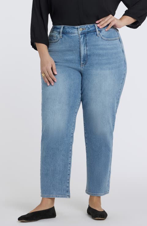 Kasey Ankle Stovepipe Jeans (Plus)