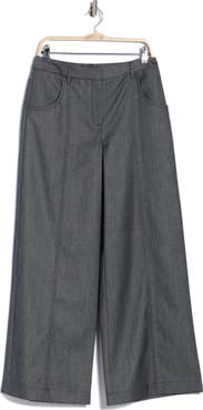 TWP Delaney Wool & Cotton Wide Leg Pants