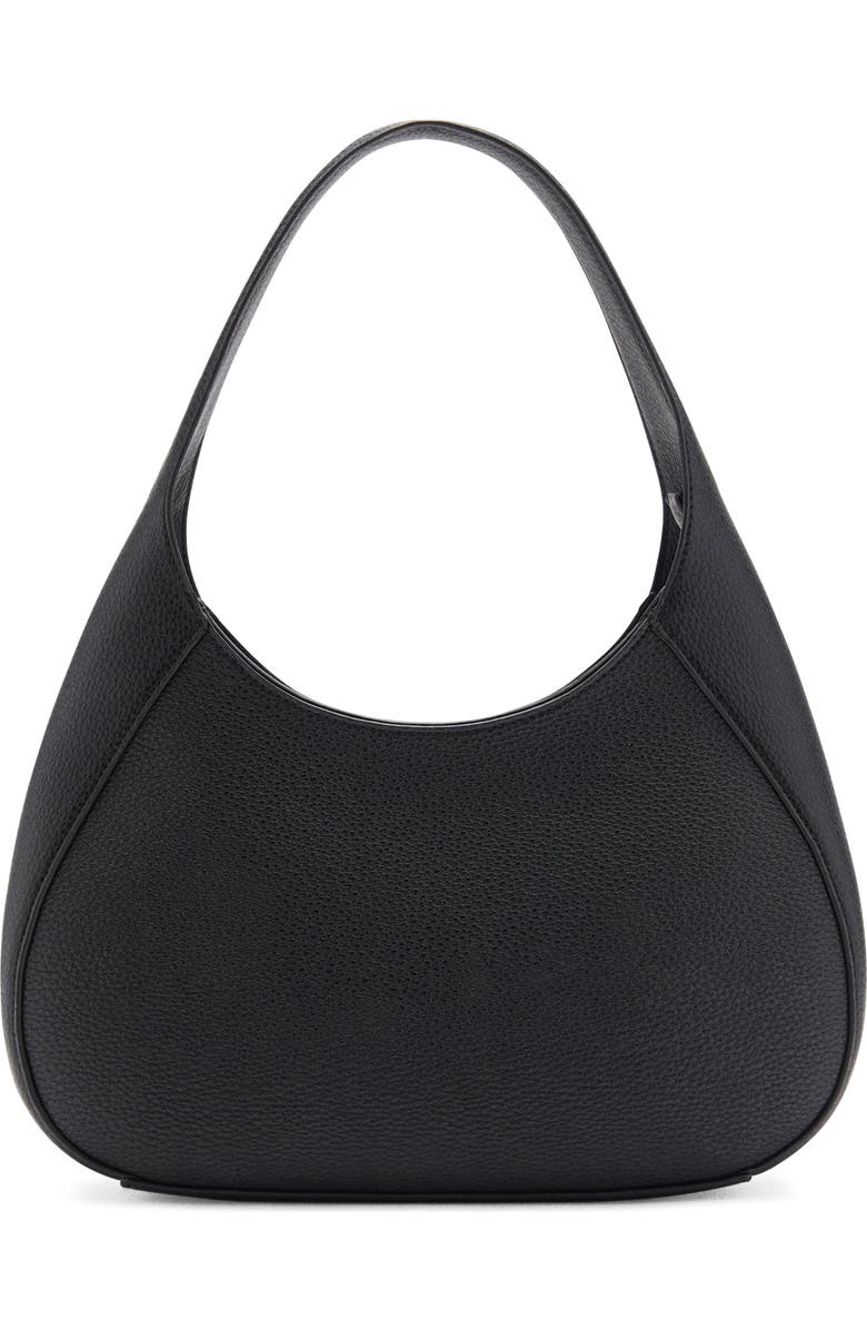 MANGO Faux Leather Shoulder Bag, Main, color,