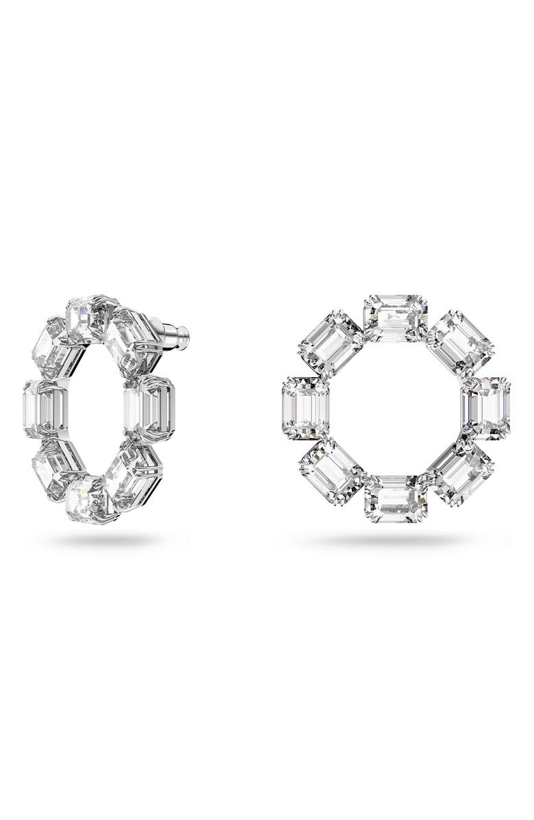 Swarovski Millenia Crystal Circle Earrings, Main, color,