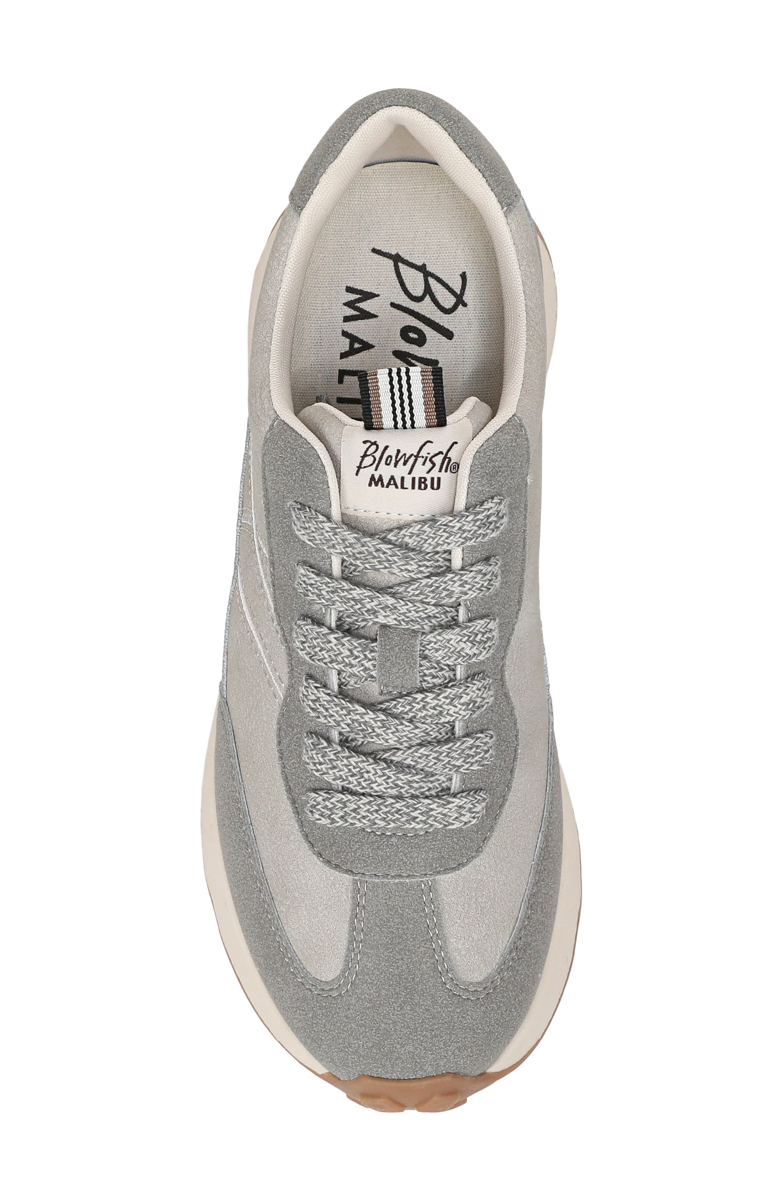 Blowfish Malibu Driftmode Sneaker, Alternate, color, Grey Faux Suede