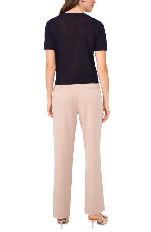 Halogenr Halogen(r) Short Sleeve Button-up Sweater