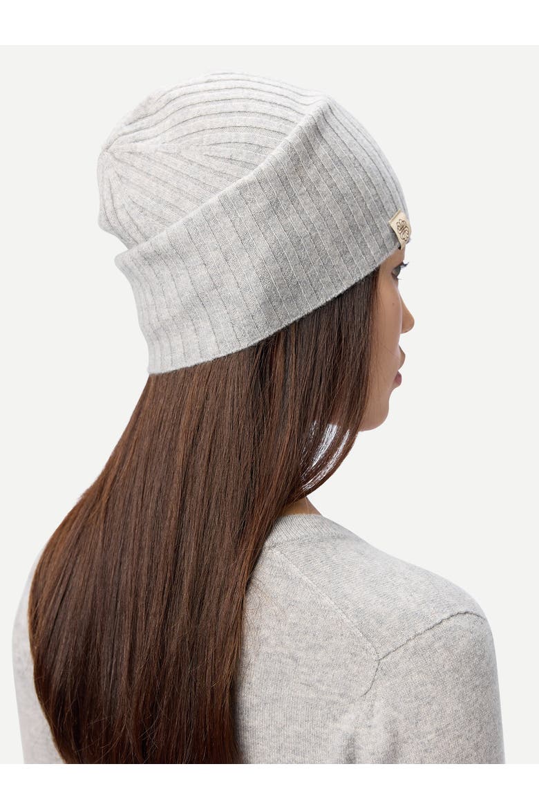Cashmere Rib Knit Hat, Alternate, color, high rise