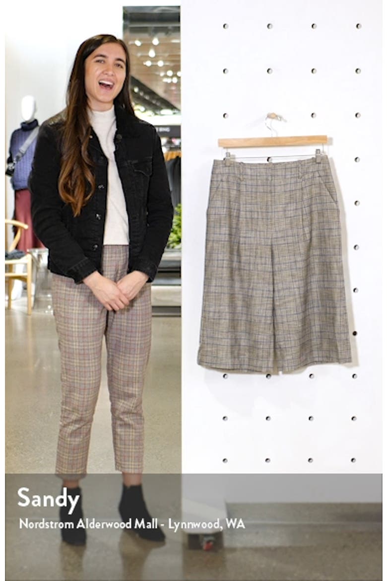 Fernanda Plaid Culottes video