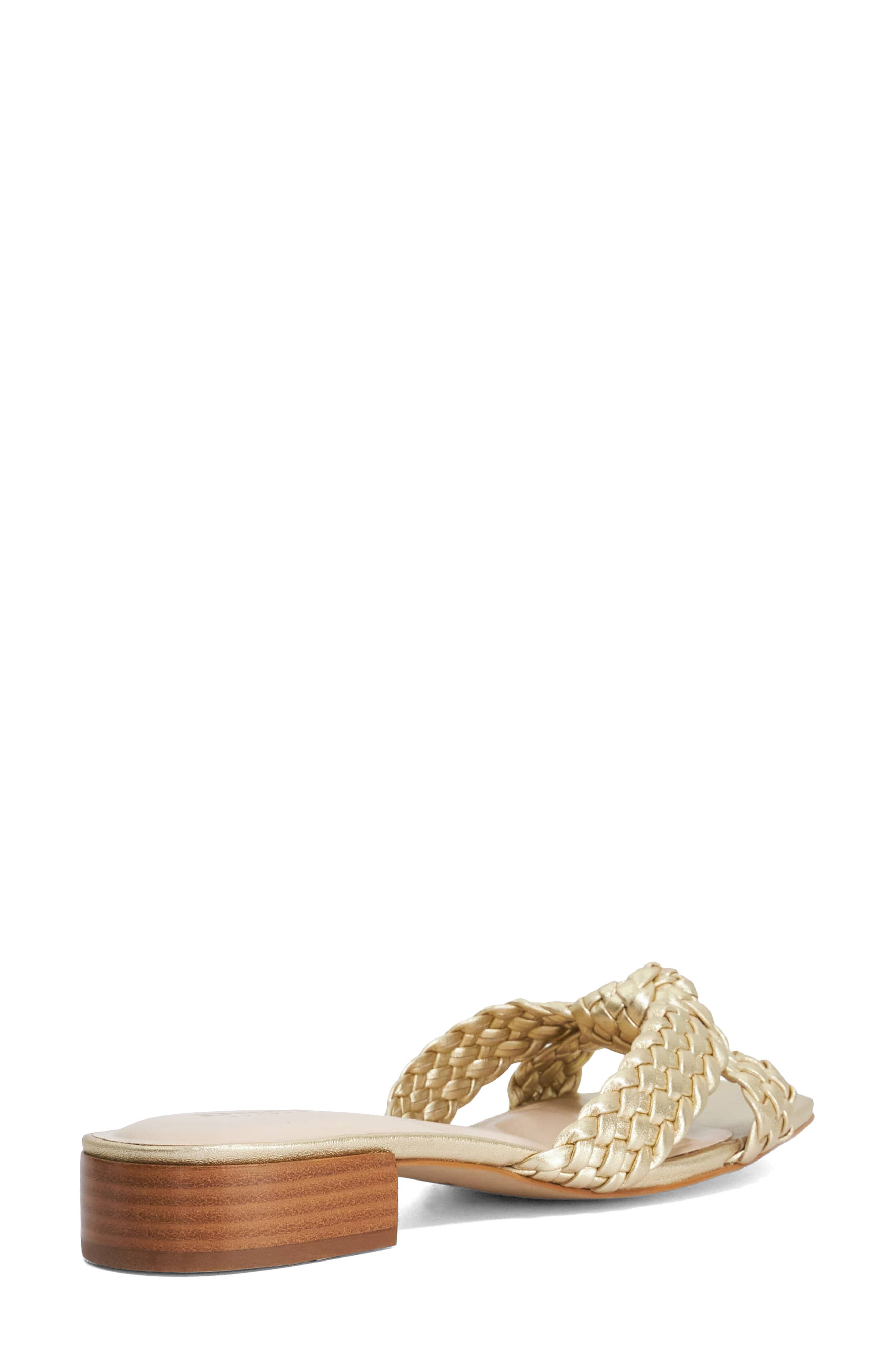 Lacees Block Heel Sandal, Alternate, color, GOLD
