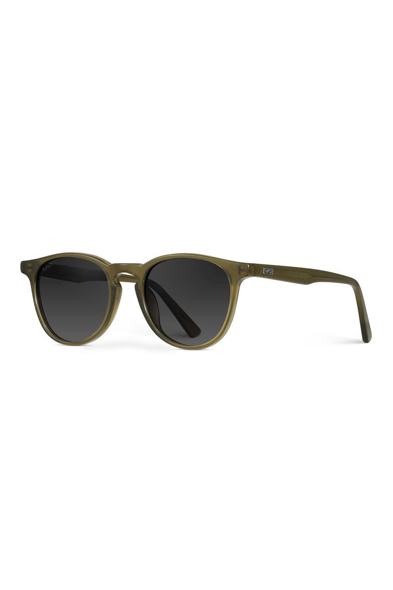 Rowan - 52mm Round Polarized Sunglasses, Alternate, color, Saguaro Green