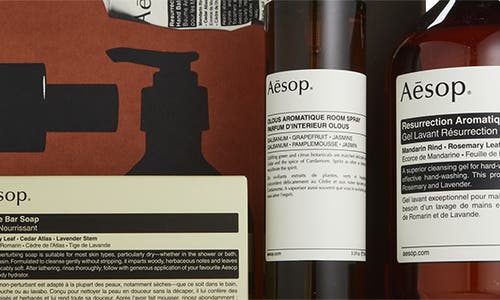 Aesop Hand & Home Bathroom Abundance Gift Set In Transparent
