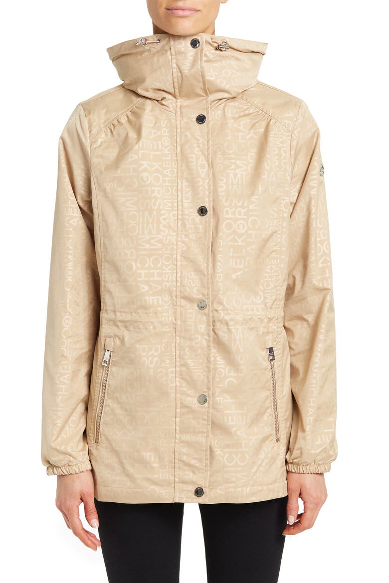 Hooded Anorak Jacket, Alternate, color, KHAKI