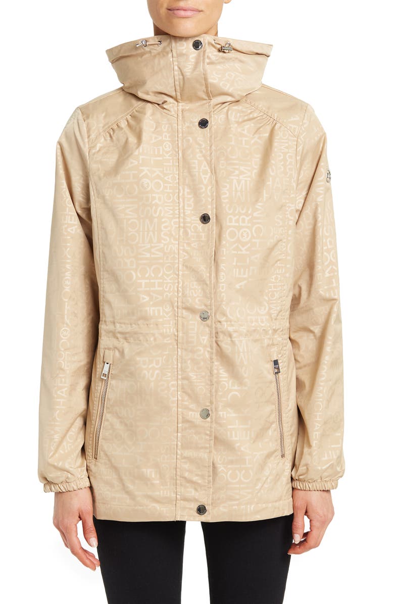Michael Kors Hooded Anorak Jacket, Alternate, color, 