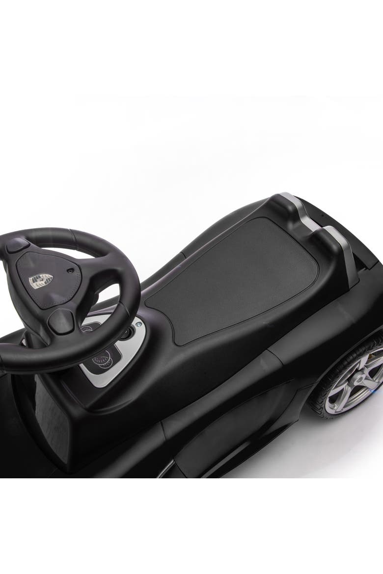 Porsche 911 Carrera GT Foot-to-Floor Ride-On, Alternate, color, BLACK