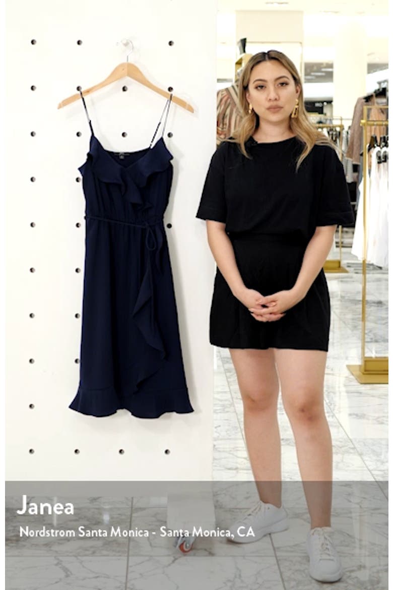 Faux Wrap Ruffle Dress video