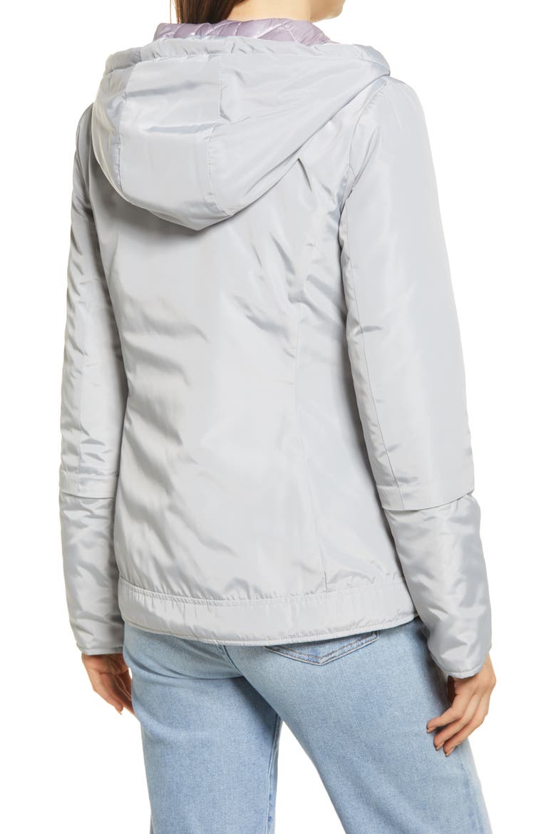 Reversible Hooded Puffer Jacket, Alternate, color, LILAC