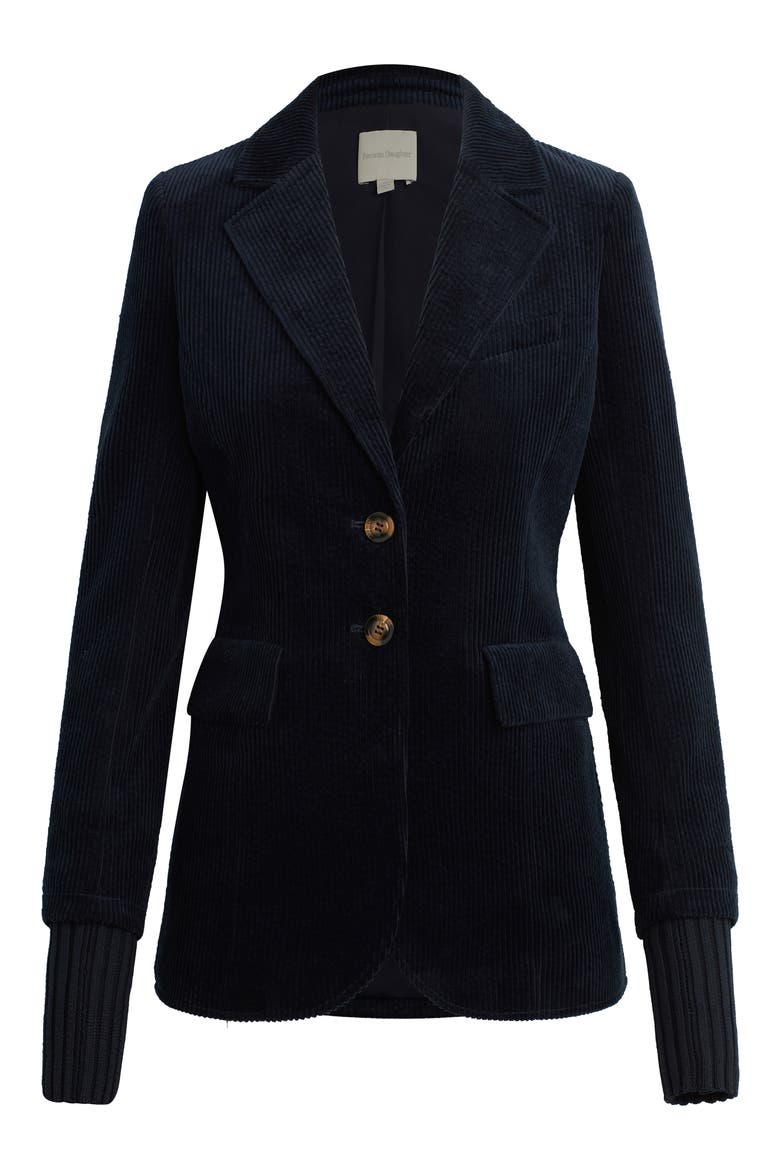 The Cord City Blazer, Alternate, color, NAVY