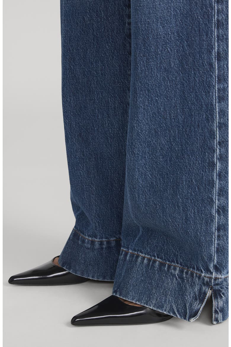 The Slice High Waist Flare Jeans, Alternate, color, HEADLINER