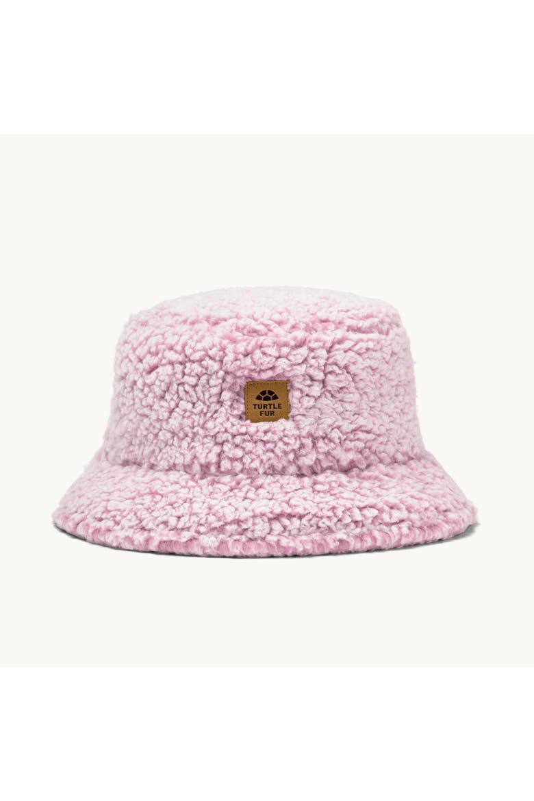 Stomp Fleece Bucket Hat, Main, color, Dusty Rose