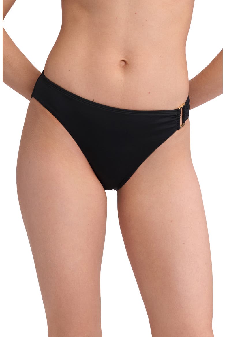 Ring Hipster Bikini Bottoms, Main, color, BLACK