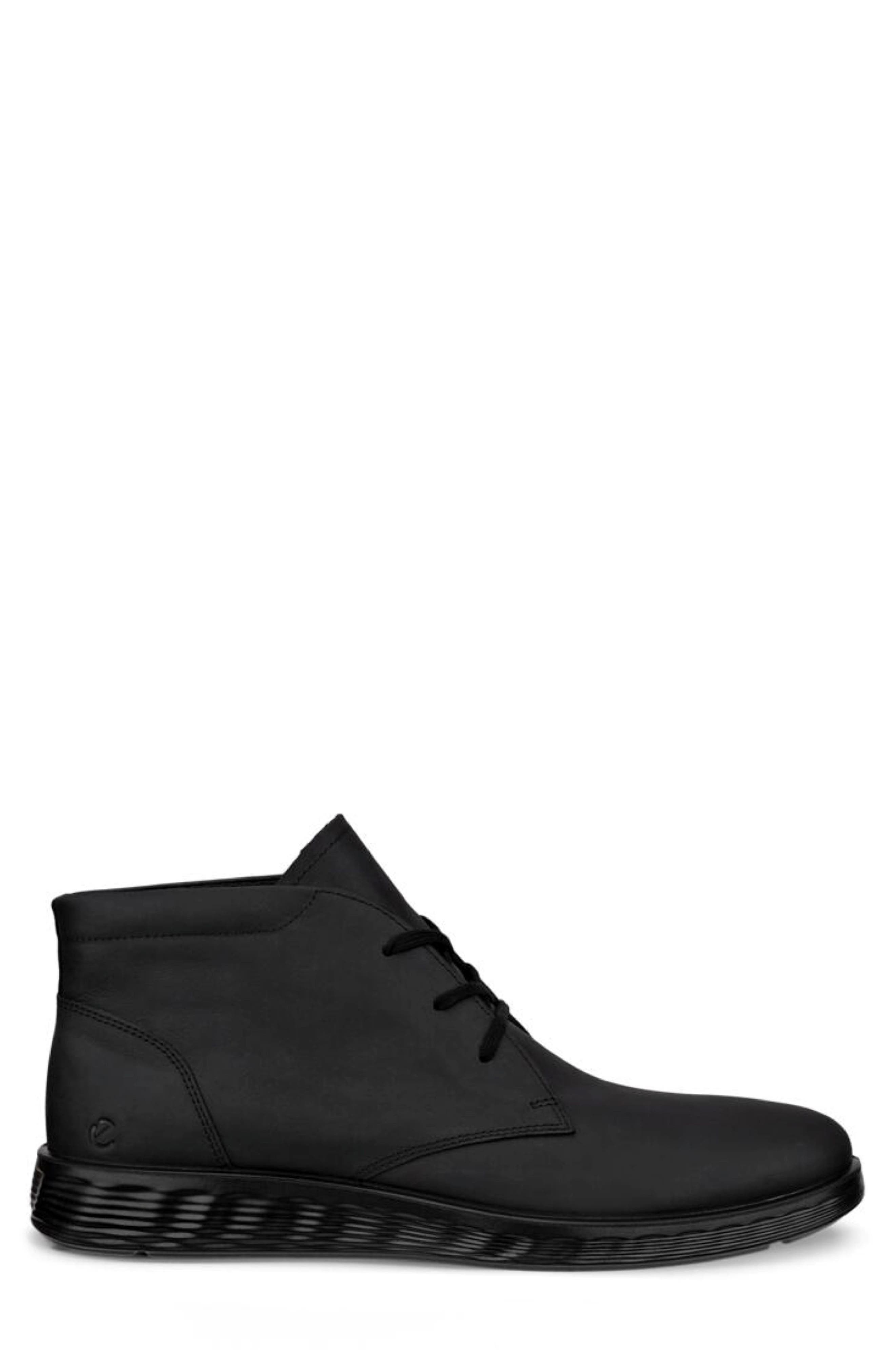 ECCO Lite Hybrid Chukka Boot, Alternate, color, Black