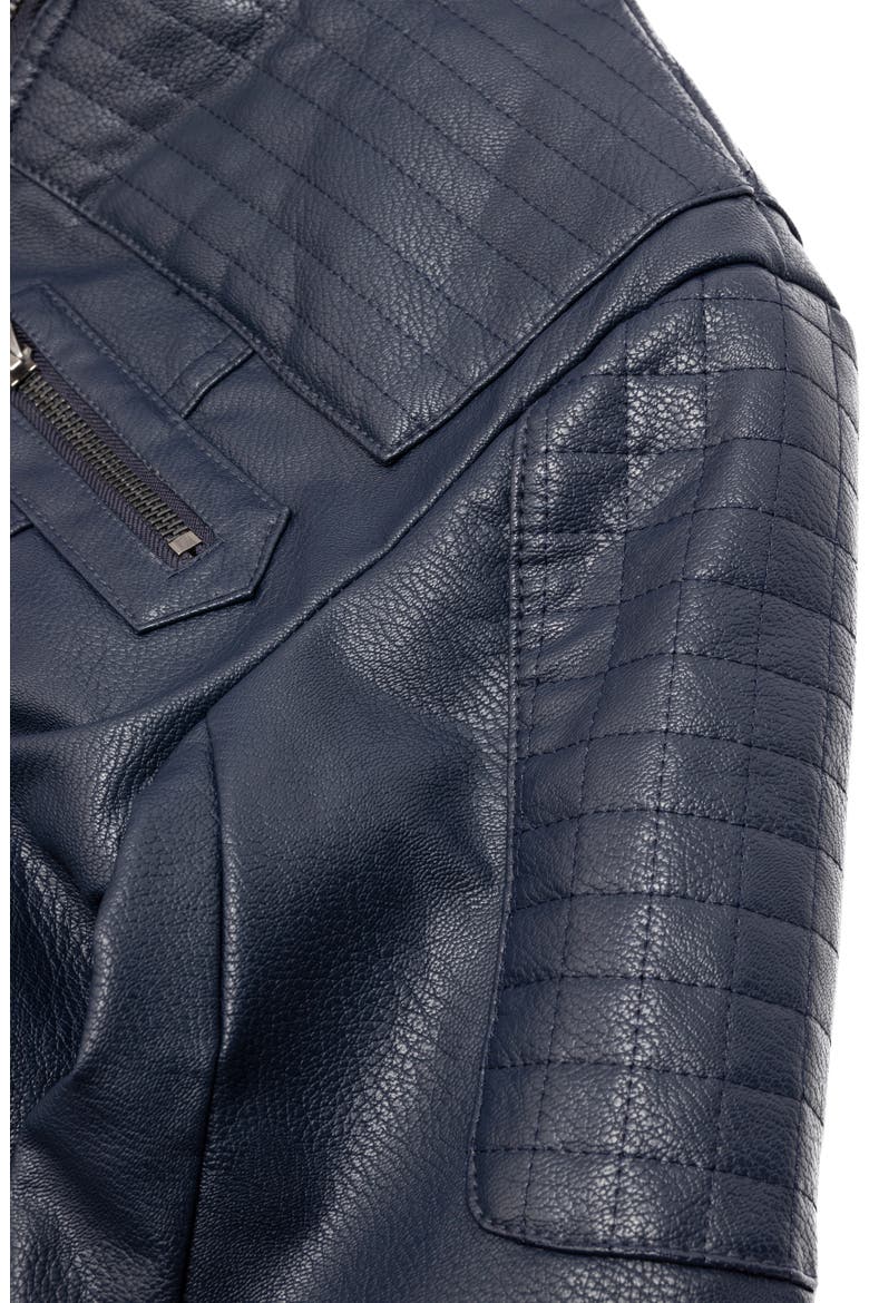 Knit Hood Jacket, Alternate, color, NAVY