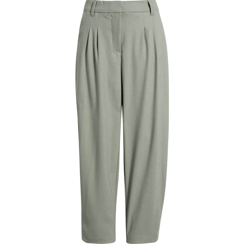 Wit & Wisdom 'ab'solution Skyrise Pleated Barrel Pants In Deep Seagrass