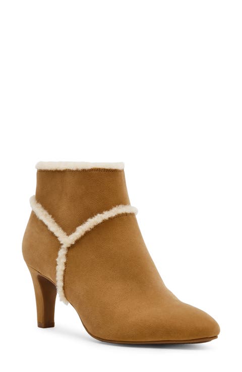 Alfie Bootie with Faux Fur Trim