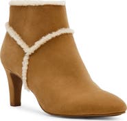 Anne Klein Alfie Bootie with Faux Fur Trim