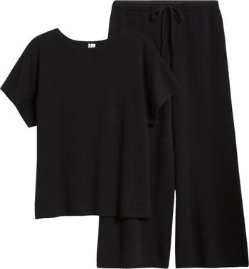 Nordstrom Crop Cashmere Pajamas Nordstrom