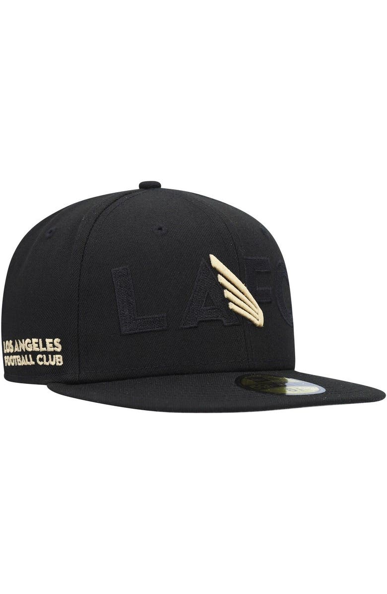 New Era Men's New Era Black LAFC Kick Off 59FIFTY Fitted Hat, Alternate, color, 