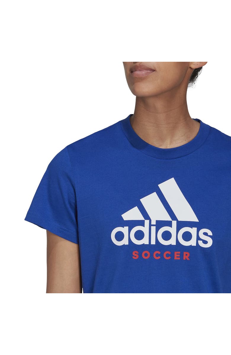 adidas Soccer Logo Graphic T-Shirt, Alternate, color,