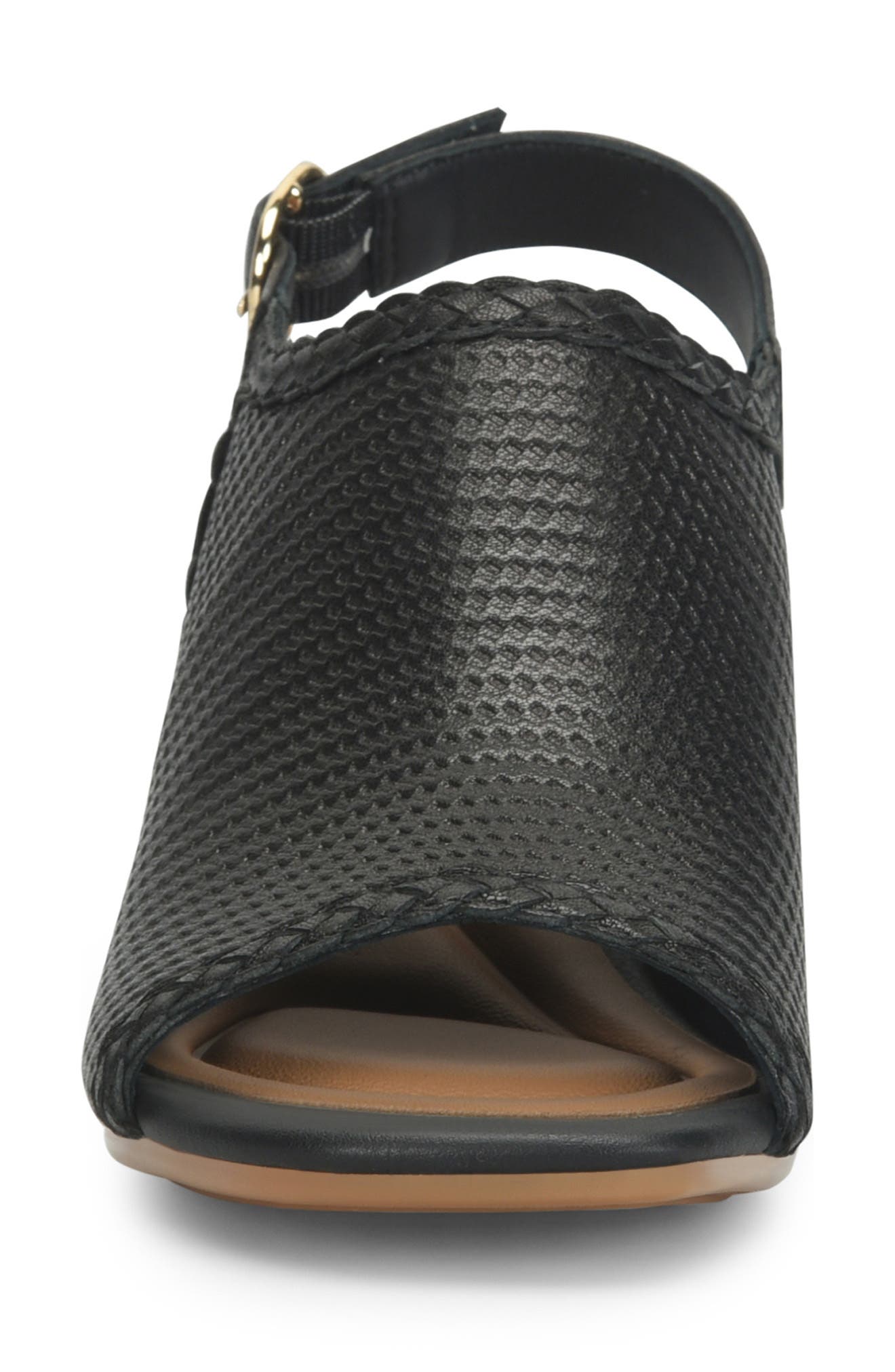 Söfft Lois Slingback Sandal, Alternate, color, Black