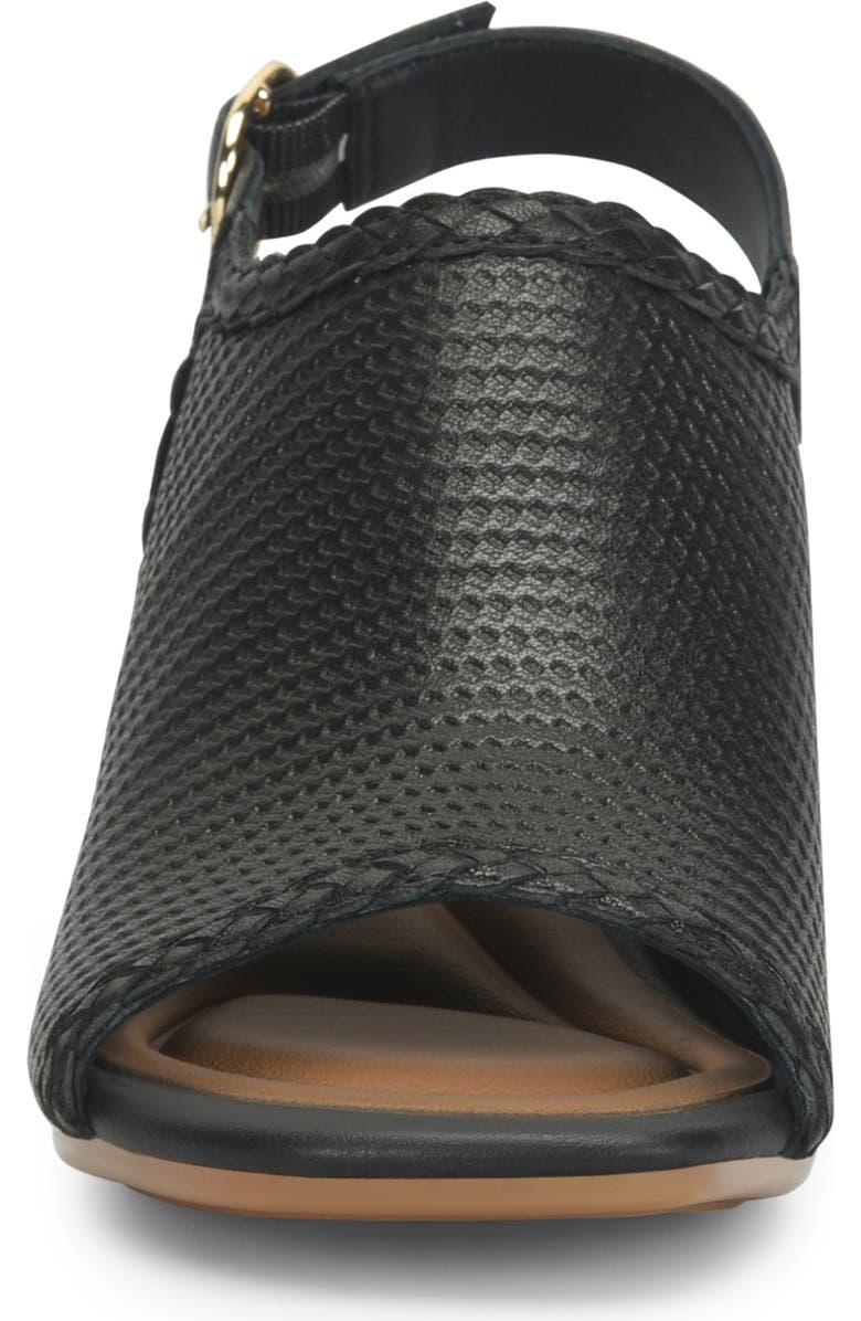 Söfft Lois Slingback Sandal, Alternate, color, Black