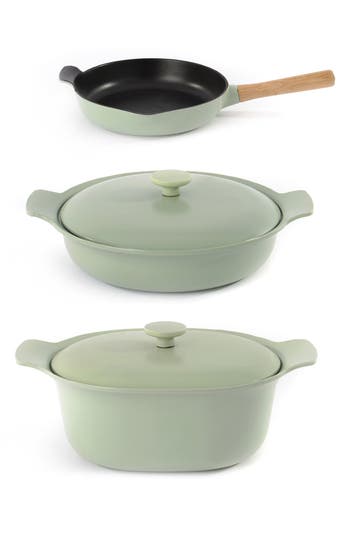 BergHOFF Neo Enameled Cast Iron 5-Piece Set in Green at Nordstrom Rack