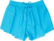 RuffleButts Girls Active Butterfly Shorts