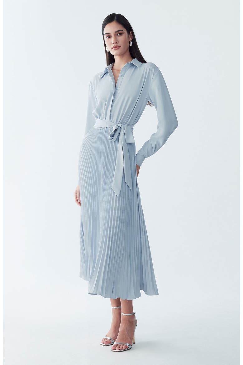 Mckenzi Midi Dress, Alternate, color, Sky
