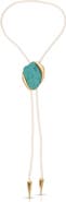 Ettika Turquoise Drift Bolo Necklace