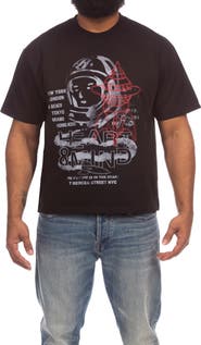 Billionaire Boys Club BB Call Now Cotton Graphic T-Shirt