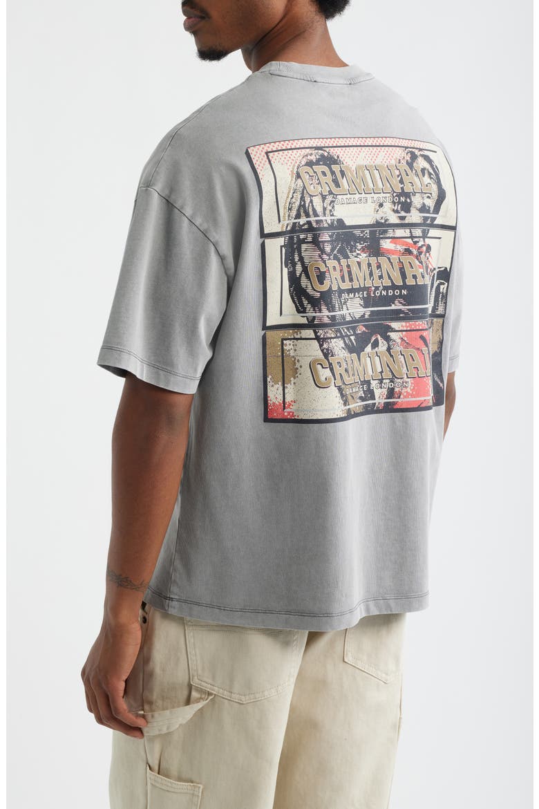 Statute Graphic T-Shirt, Alternate, color, GREY