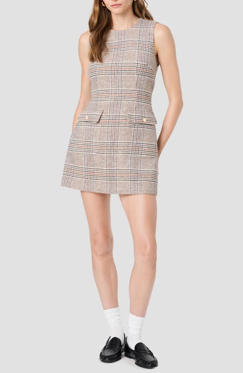 Sutton Plaid Minidress