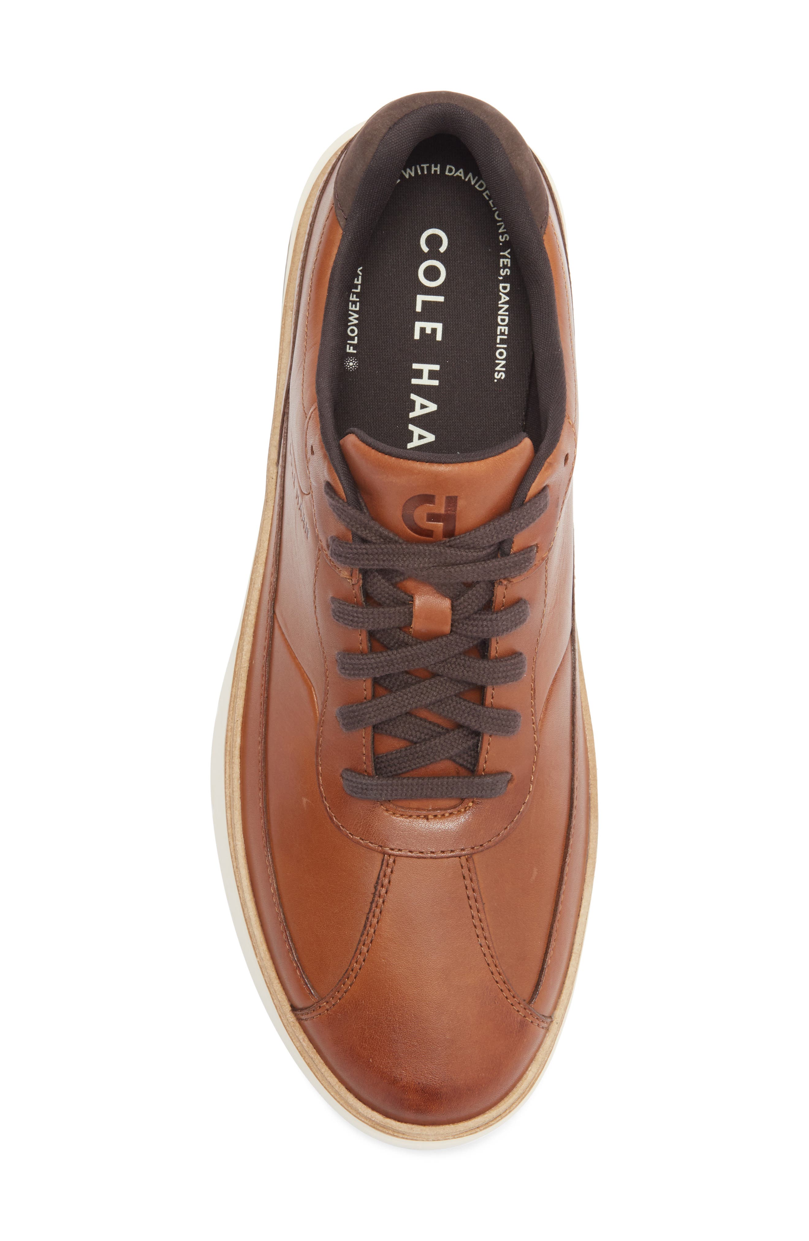 Cole Haan GrandPro FeatherArc Bike Toe Sneaker, Alternate, color, British/ Ivory/ Hickory