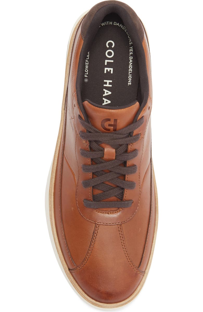 Cole Haan GrandPro FeatherArc Bike Toe Sneaker, Alternate, color, British/ Ivory/ Hickory