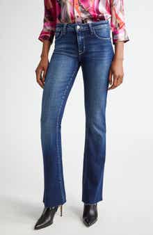 Sneeki Raw Hem Straight Leg Jeans