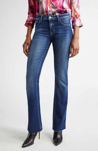 Sneeki Raw Hem Straight Leg Jeans