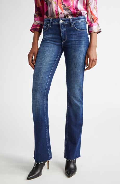 Sneeki Raw Hem Straight Leg Jeans