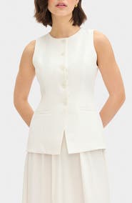 ALIGNE Harley Mixed Media Sleeveless Dress