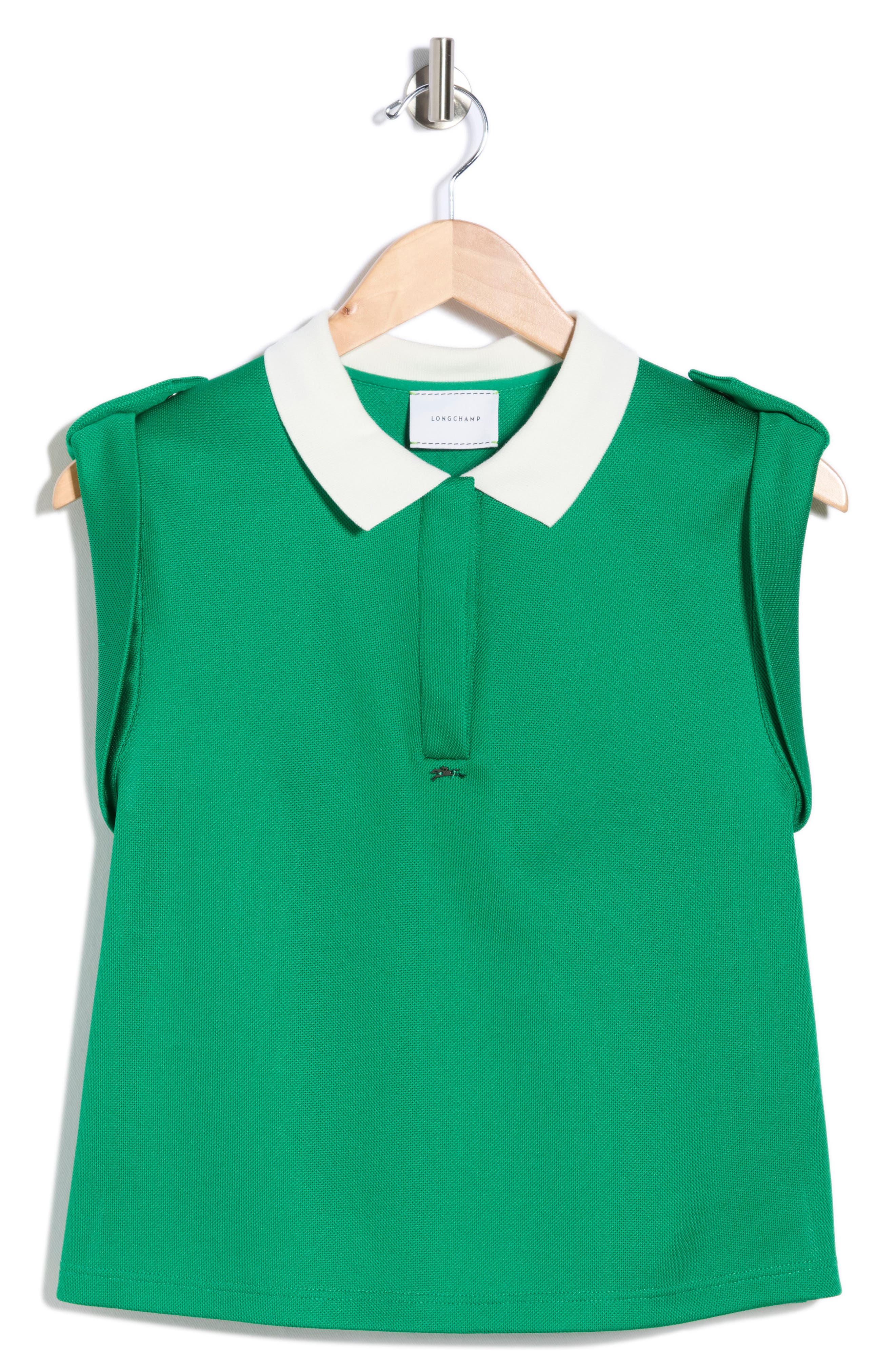 Longchamp Cap Sleeve Polo