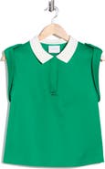 Longchamp Cap Sleeve Polo