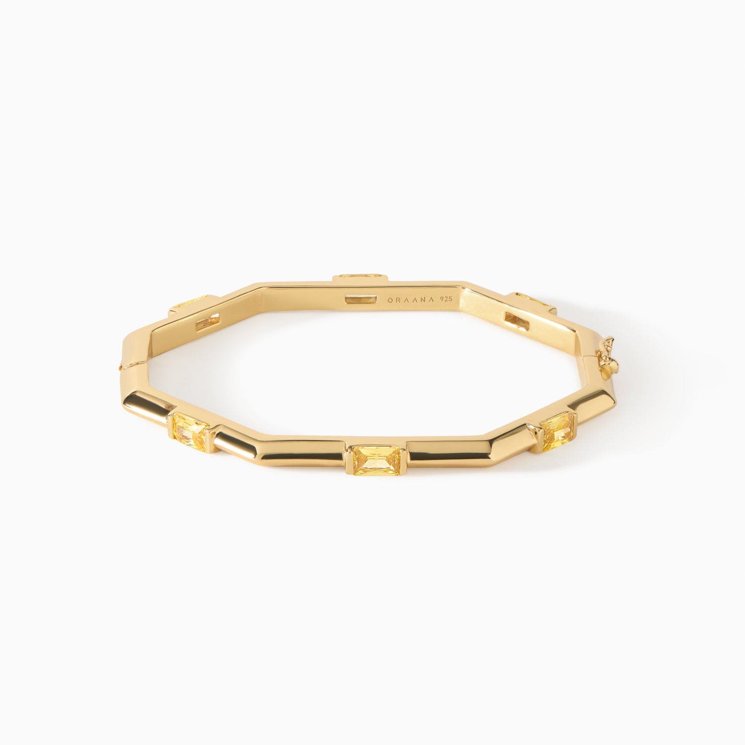 selected Gold/Citrine CZ