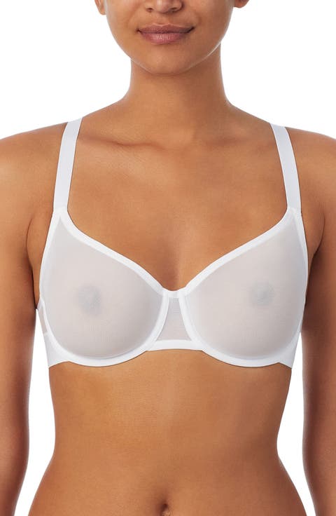 Sheer Mesh Unlined Bra